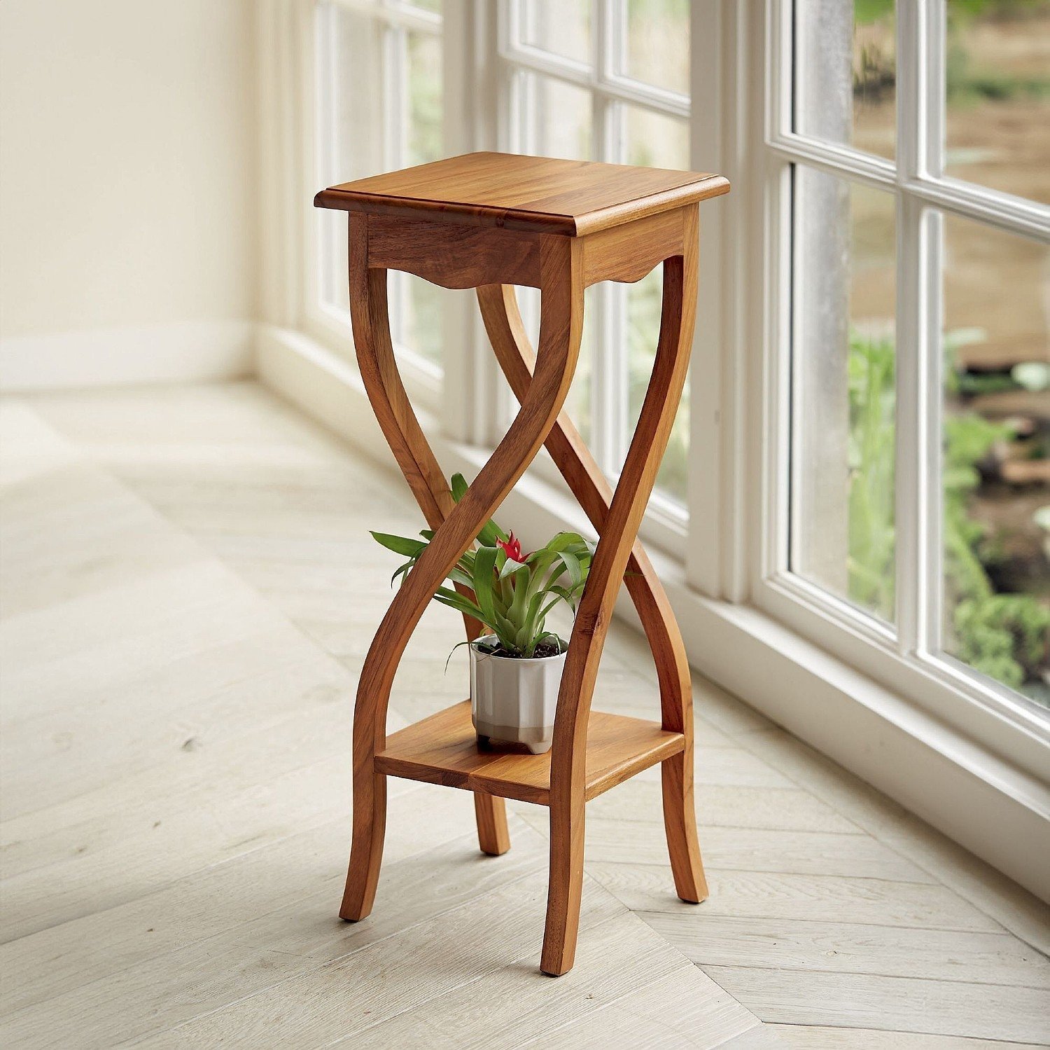 Teak Twist Table